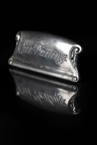 Edwardian Era Sargent and Co "Our Darling" Coffin Plate
