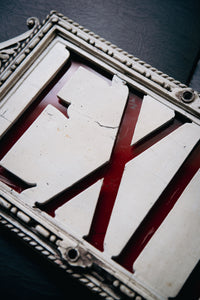 Early 1920s Wooden Theater Exit Sign – The Veiled Mirror