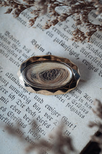 Victorian Faceted Hair Brooch