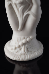 Victorian Parian Ware Hand Vase