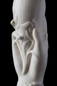 Victorian Parian Ware Hand Vase