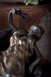 1930s Franz Bergmann Style "Drunk Woman" Erotic Bronze