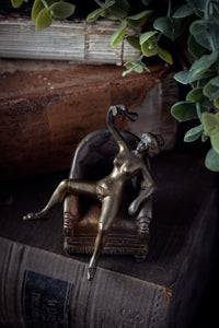 1930s Franz Bergmann Style "Drunk Woman" Erotic Bronze