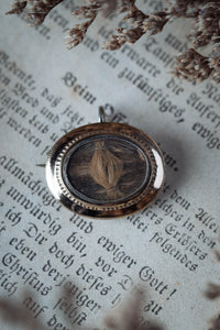 Sweet Victorian Two-Tone Hair Slide Brooch