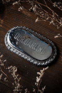 Late Victorian "Our Darling" Casket Plaque