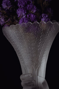 1876 Centennial Worlds Fair Souvenir Gillinder Glass Co Hand Vase