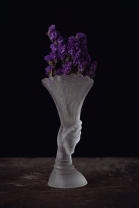1876 Centennial Worlds Fair Souvenir Gillinder Glass Co Hand Vase