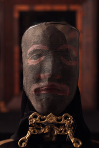 Ceremonial Wire Mesh Odd Fellows Mask