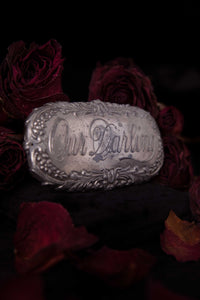 Late Victorian "Our Darling" Repoussé Coffin Plate